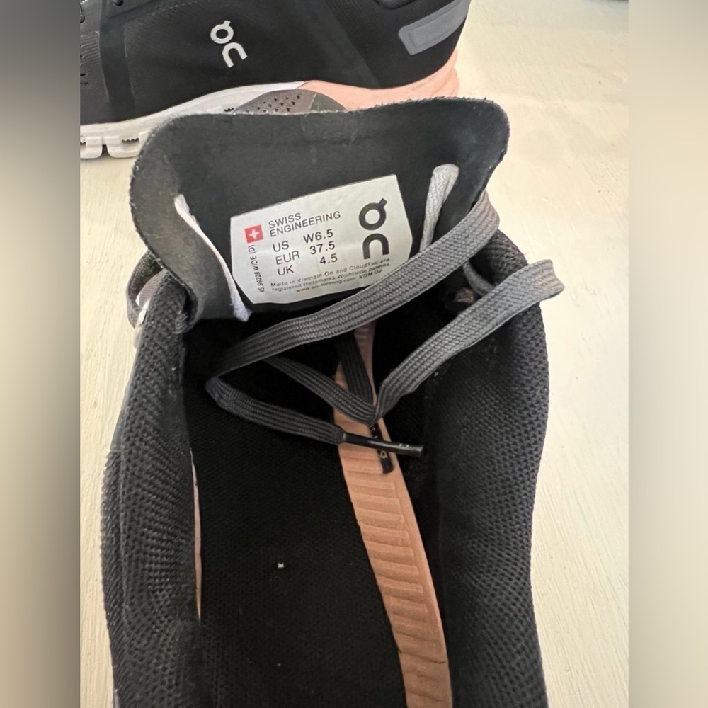 Like NEW! On Cloud Running Shoes - Picture 6 of 6